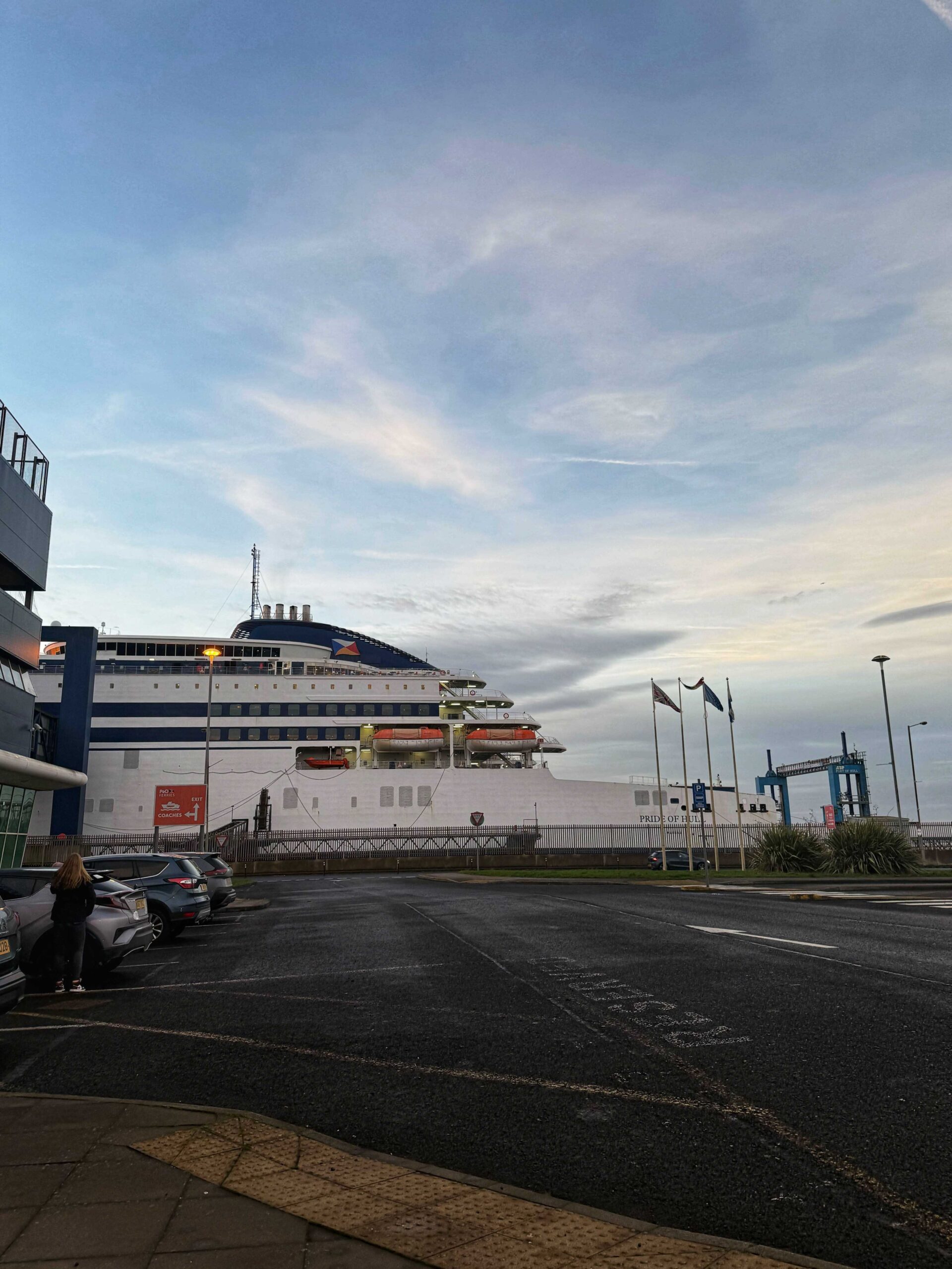 The Pride of Hull, which runs mini cruises to Amsterdam