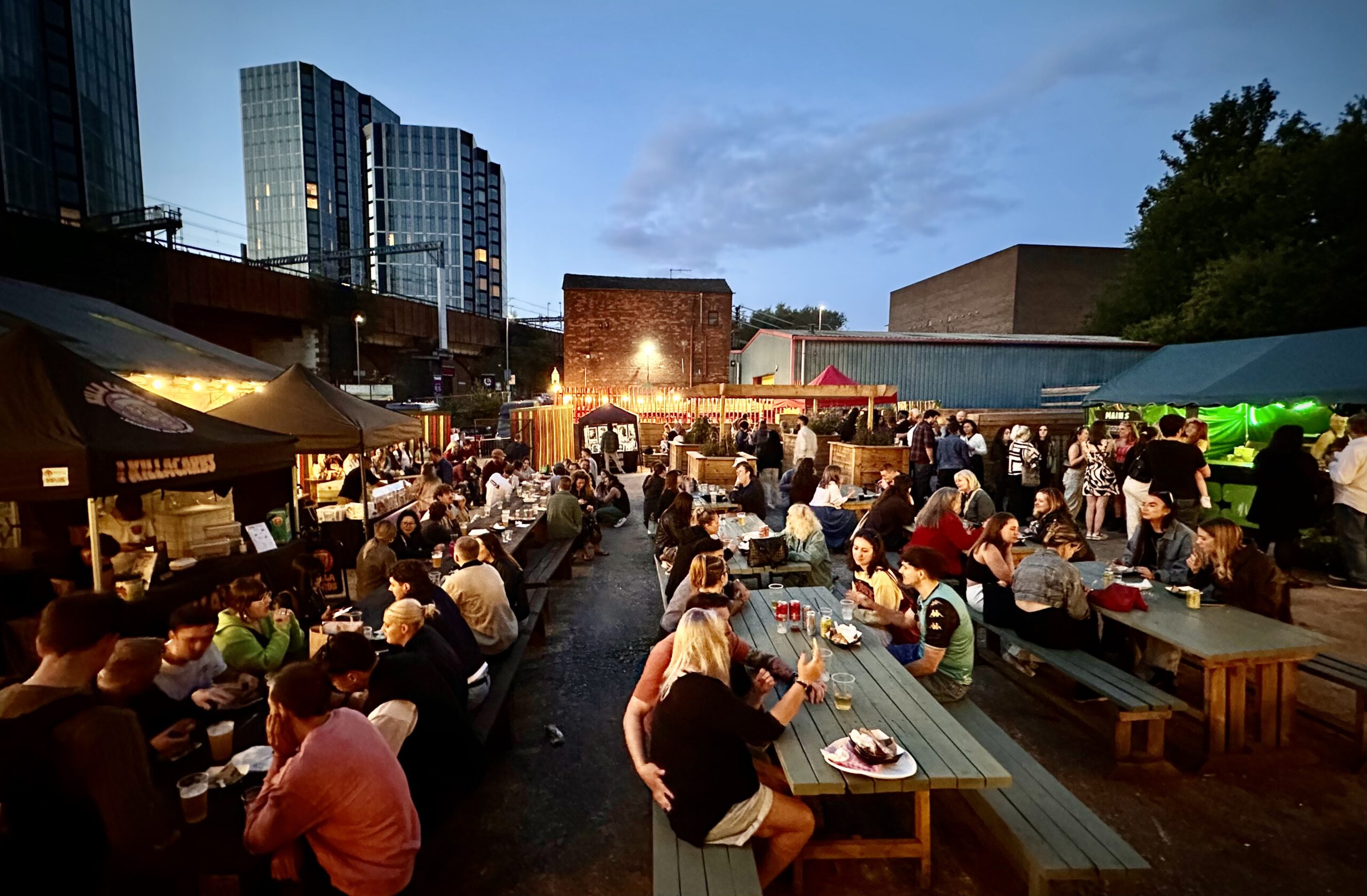 Alternative Christmas Markets in Manchester / Credit: Joel Chester