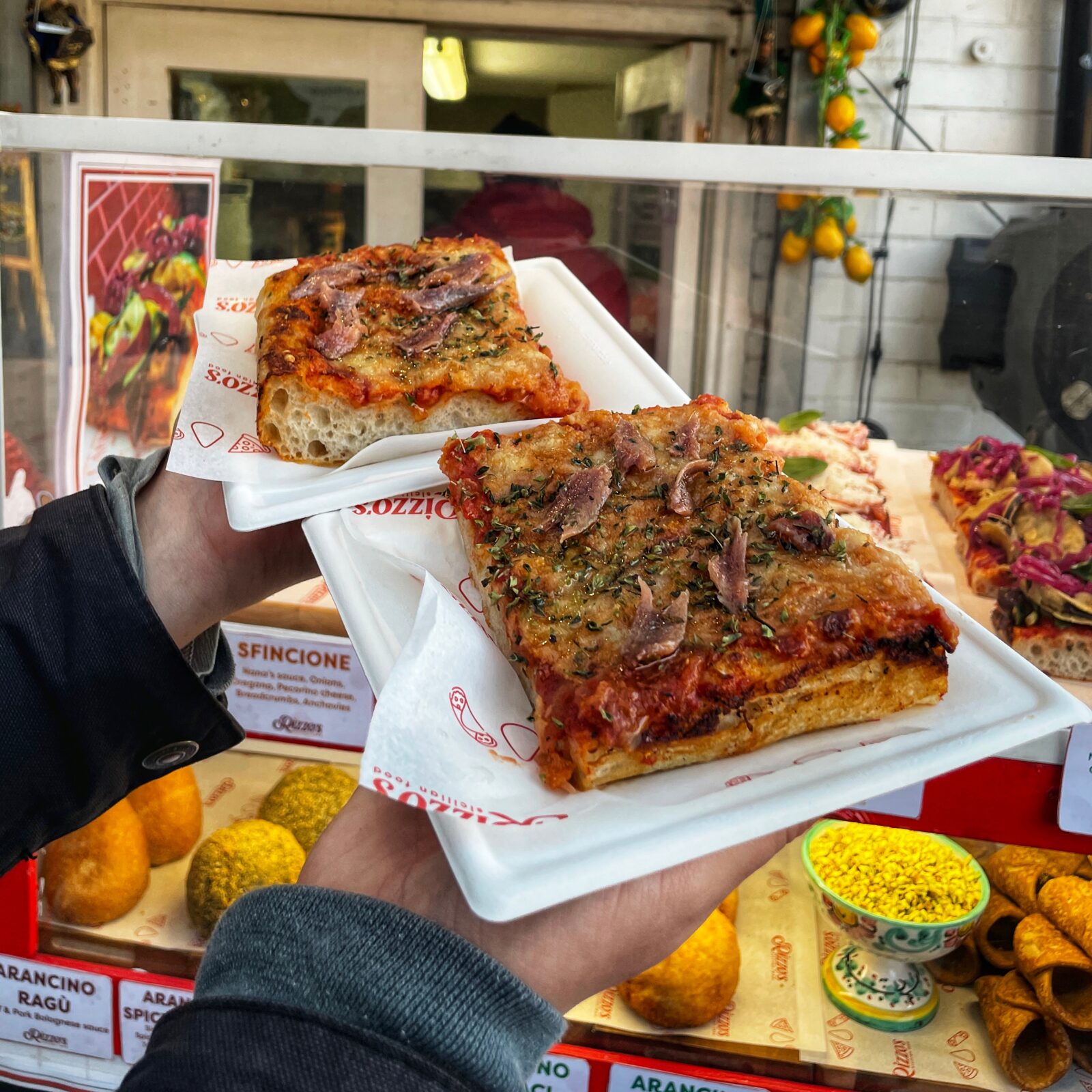 sicilian style pizza in manchester