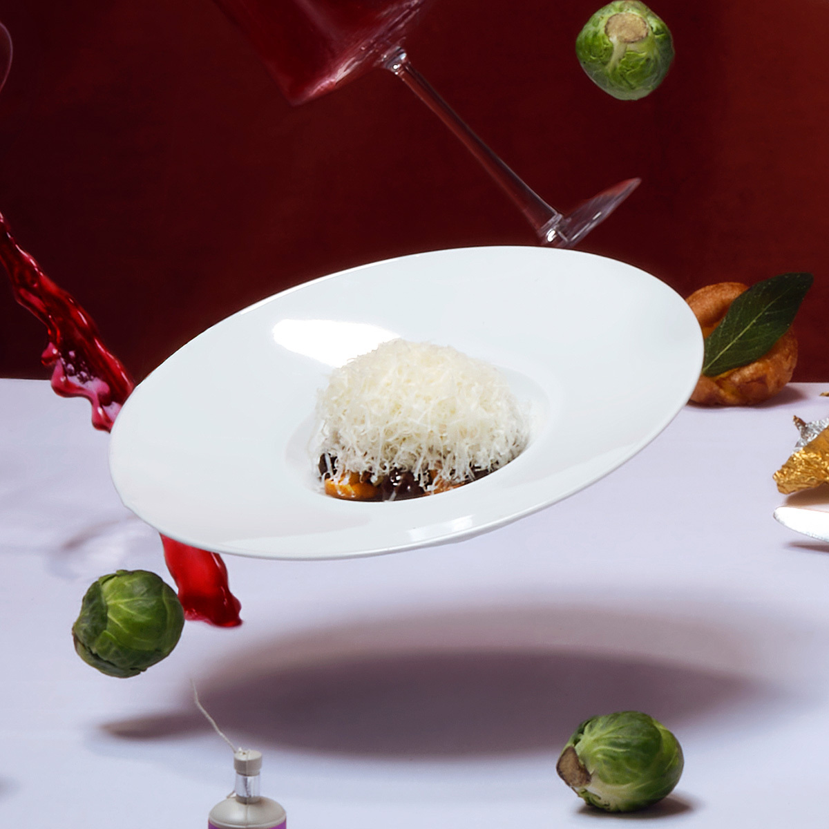 Another dish on the Six By Nico Christmas dinner-inspired festive menu