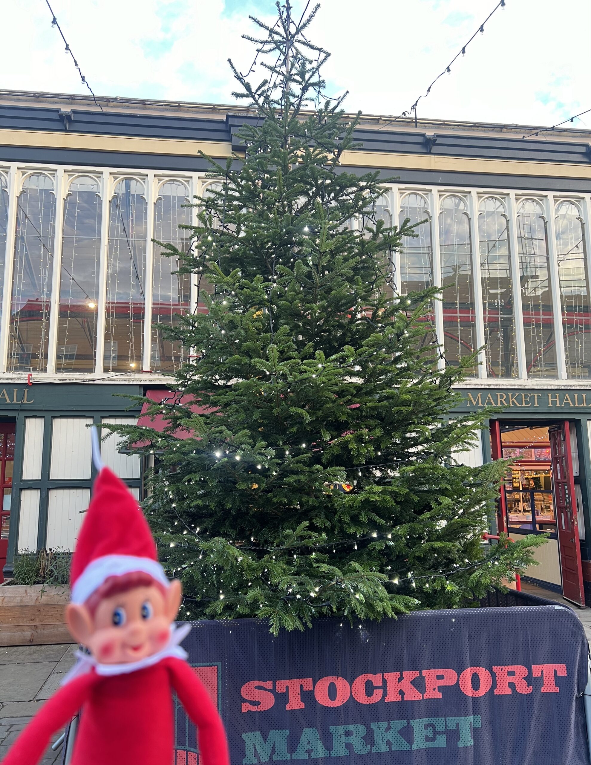 Elf on the Shelf is popping up around Stockport Christmas Markets.