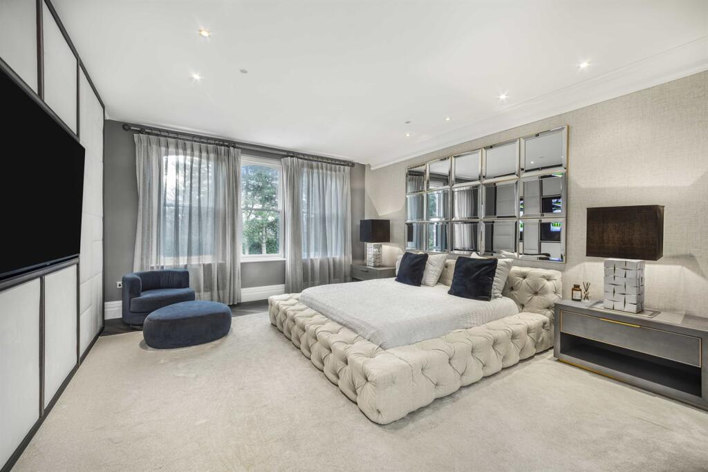 Bedroom in multimillion pound Manchester property