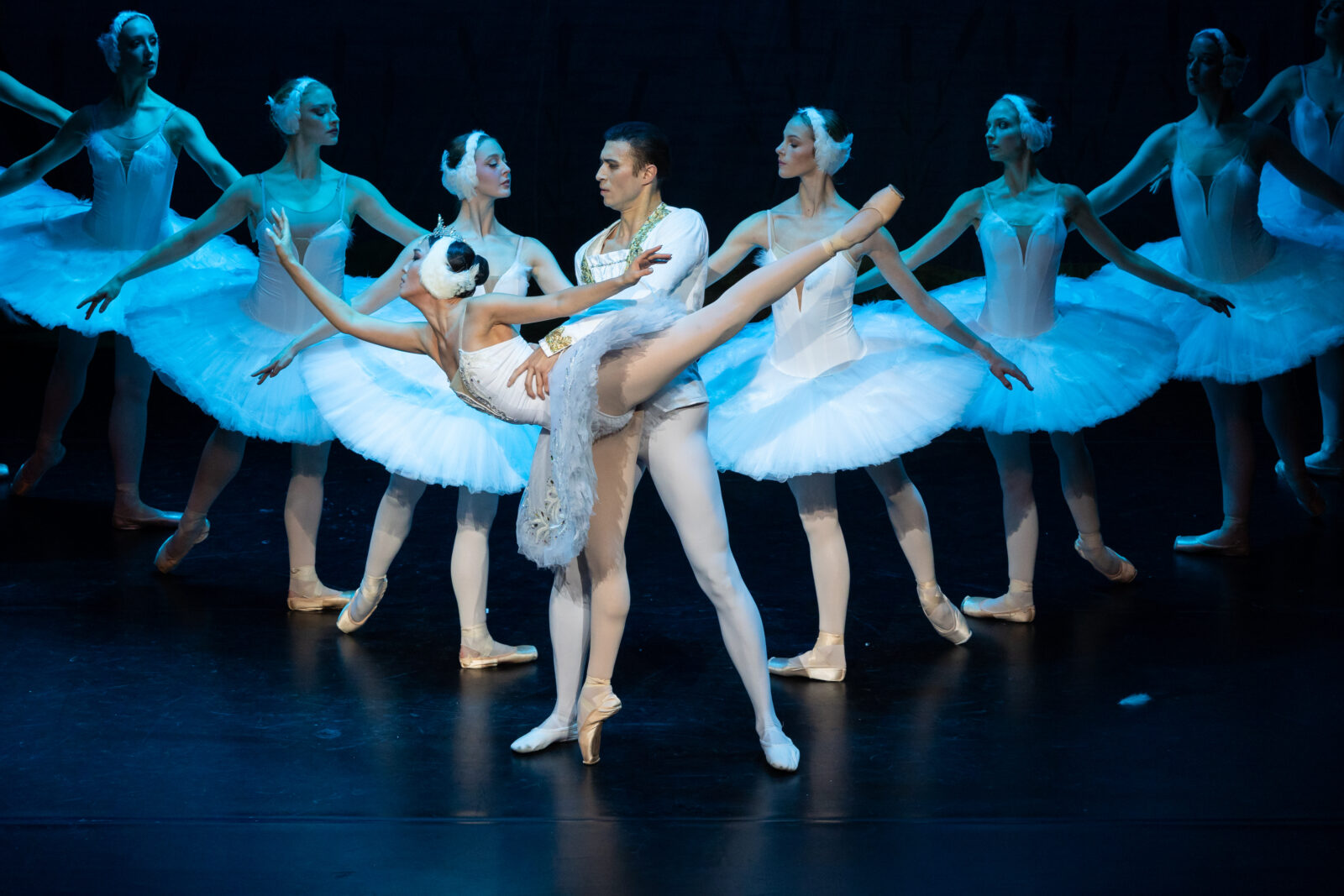 Swan Lake is at the Opera House in Manchester. Credit: Supplied