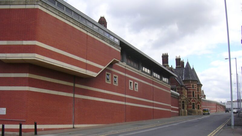 Drones dropping weapons and drugs into Strangeways prison Manchester