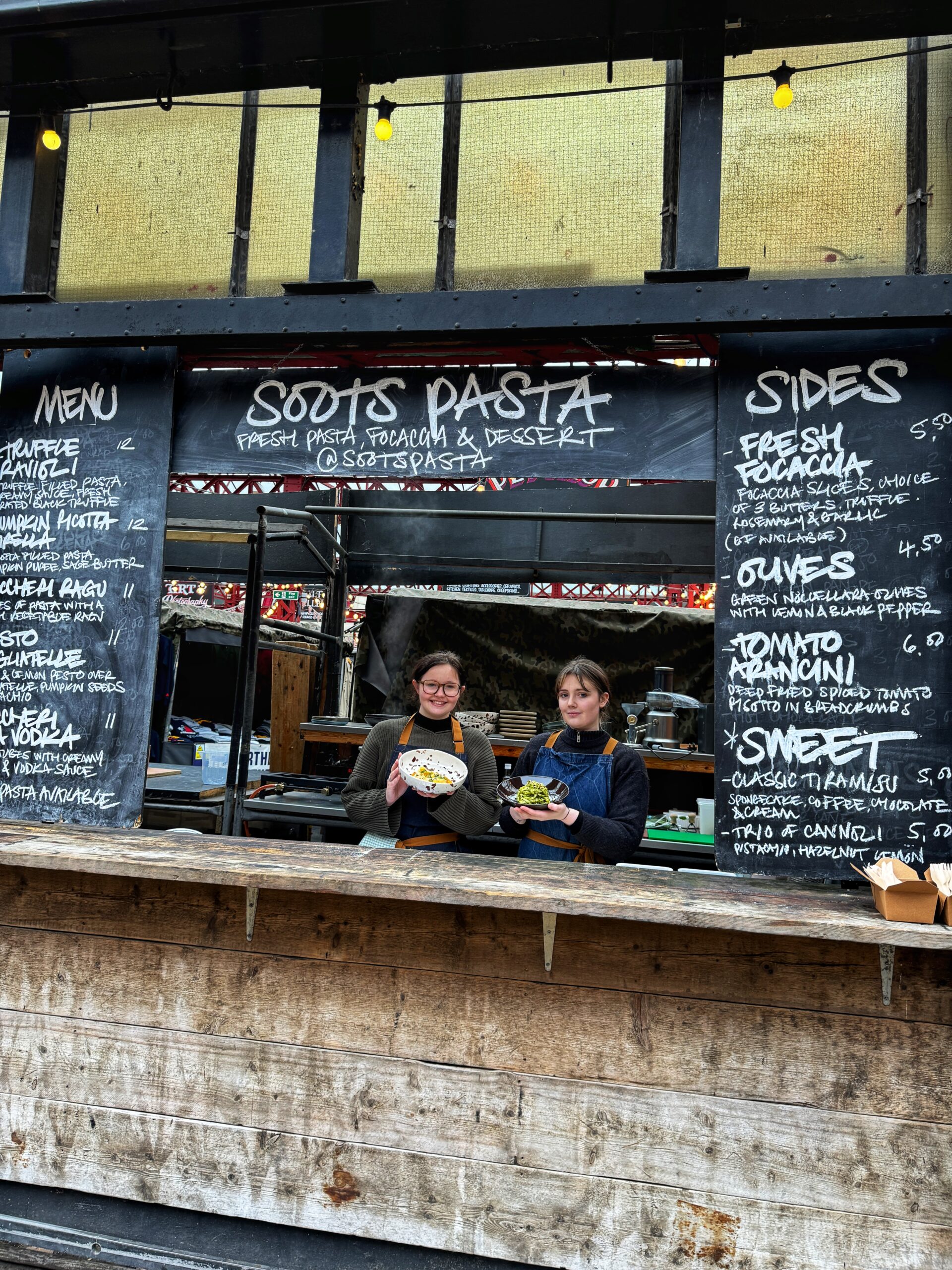 Soots Pasta in Altrincham Market. Credit: The Manc Group