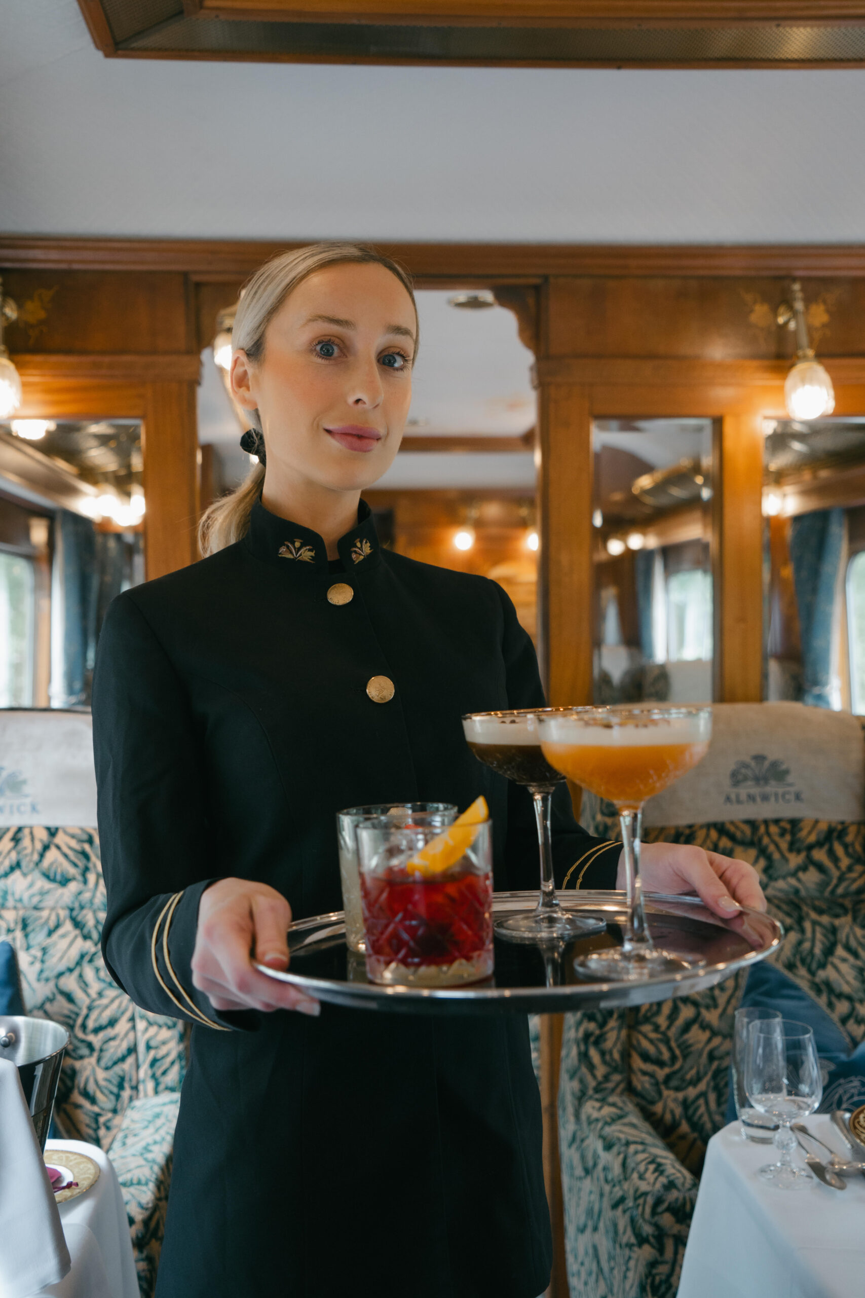 On board The Northern Belle, which will visit Manchester in March. Credit: Supplied