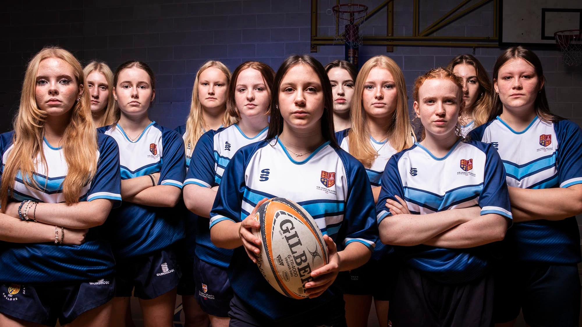 Sale Sharks Women helps field Cheshire college's first-ever girls' rugby union team