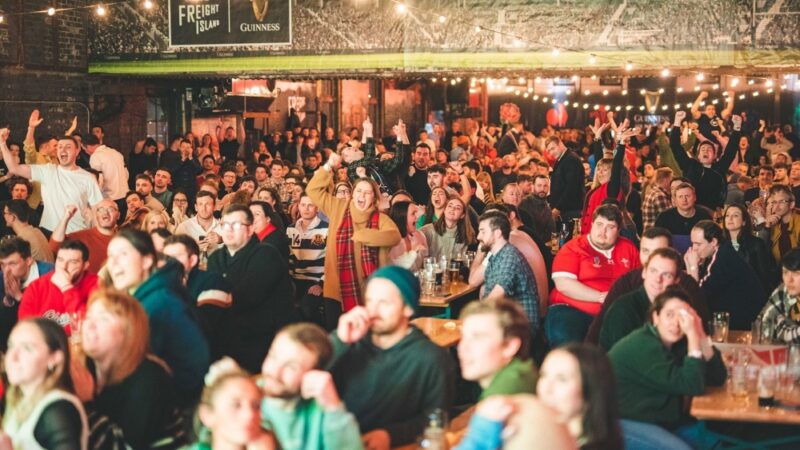 Watch the Six Nations rugby at Freight Island Manchester