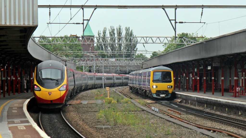 Why has Stockport train station has been renamed to 'Scottport'?