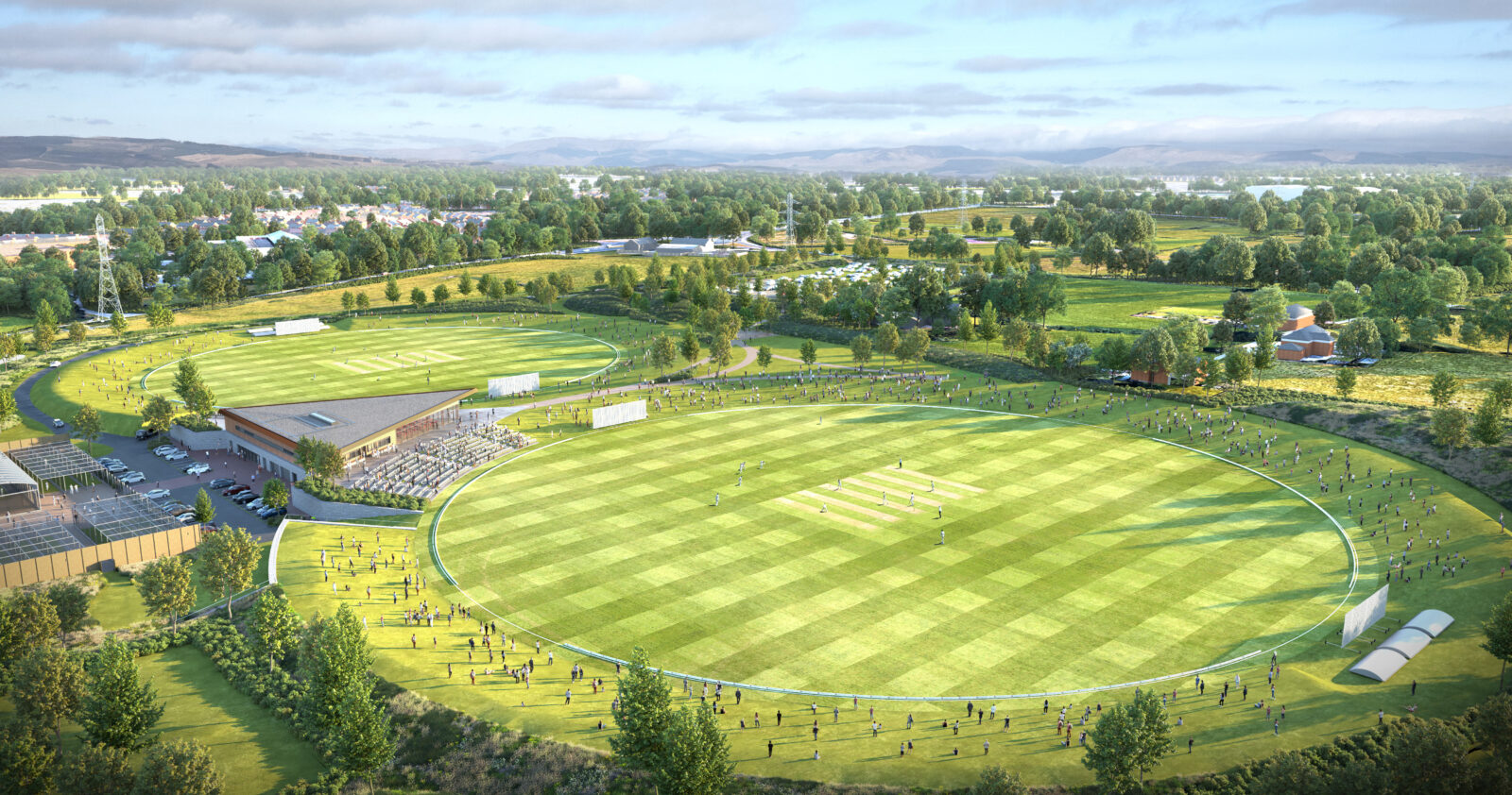 Farrington cricket stadium Lancashire