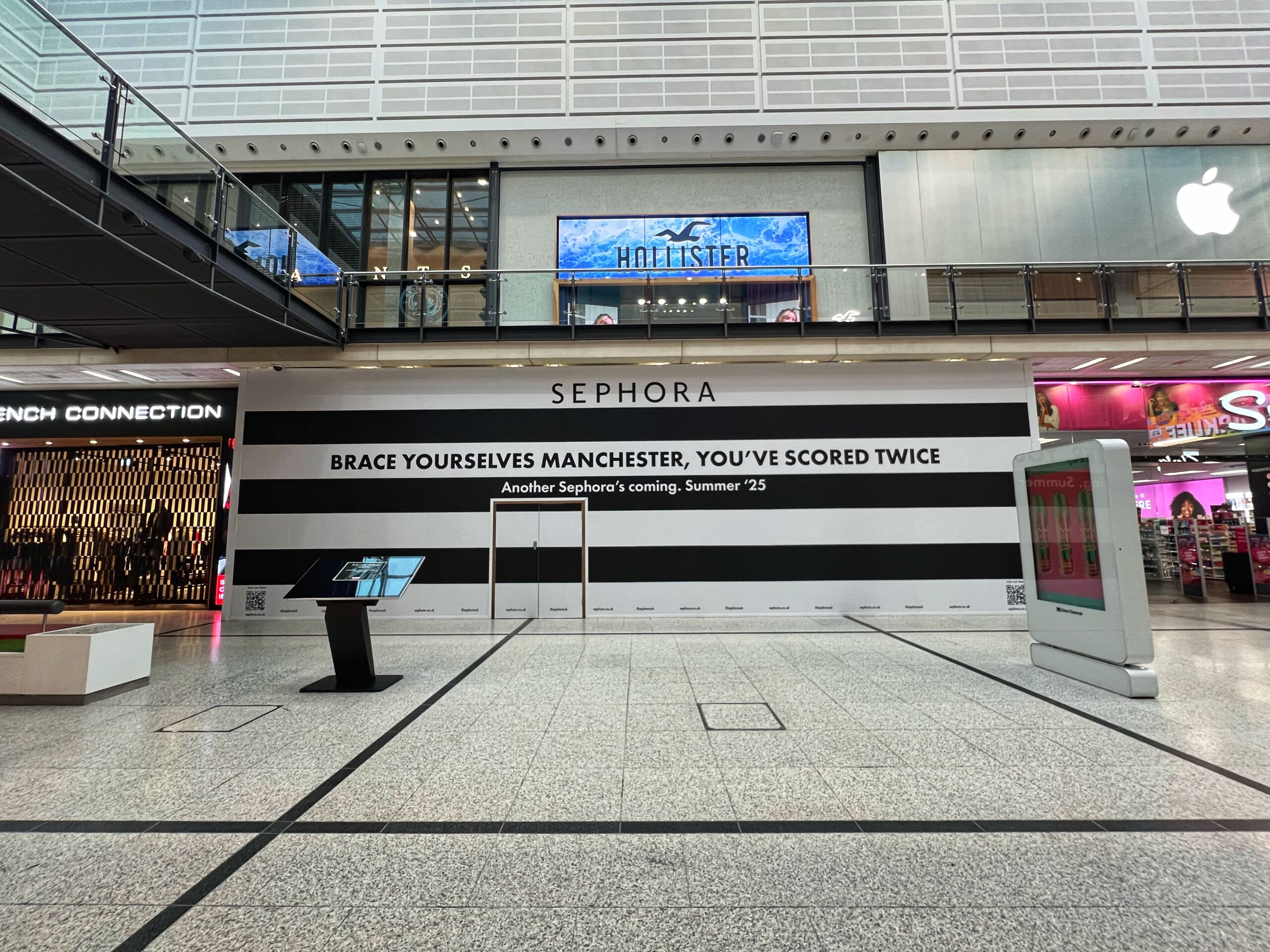 Sephora has announced the opening date of its Manchester Arndale store. Credit: The Manc Group