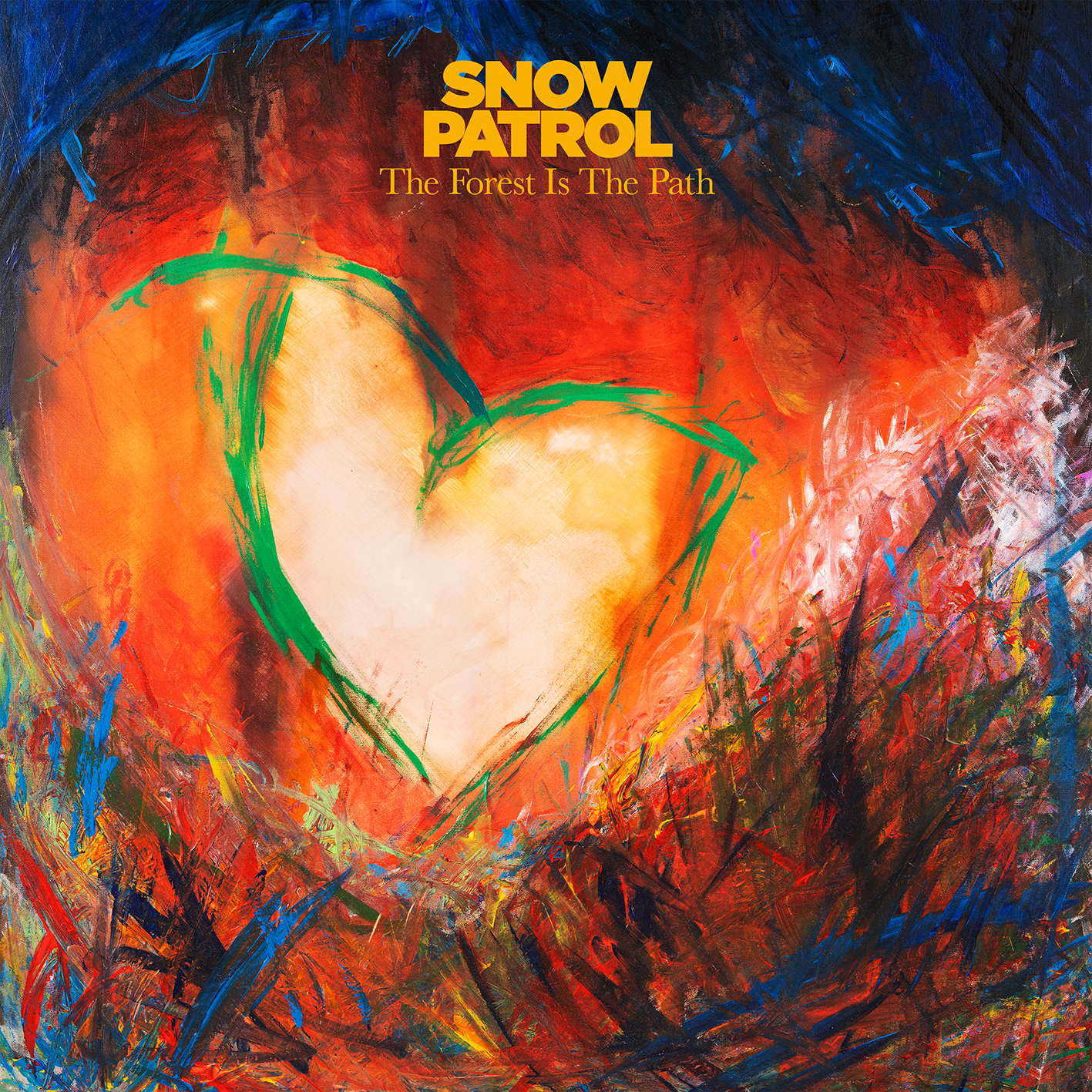 snow patrol forest is the path album artwork