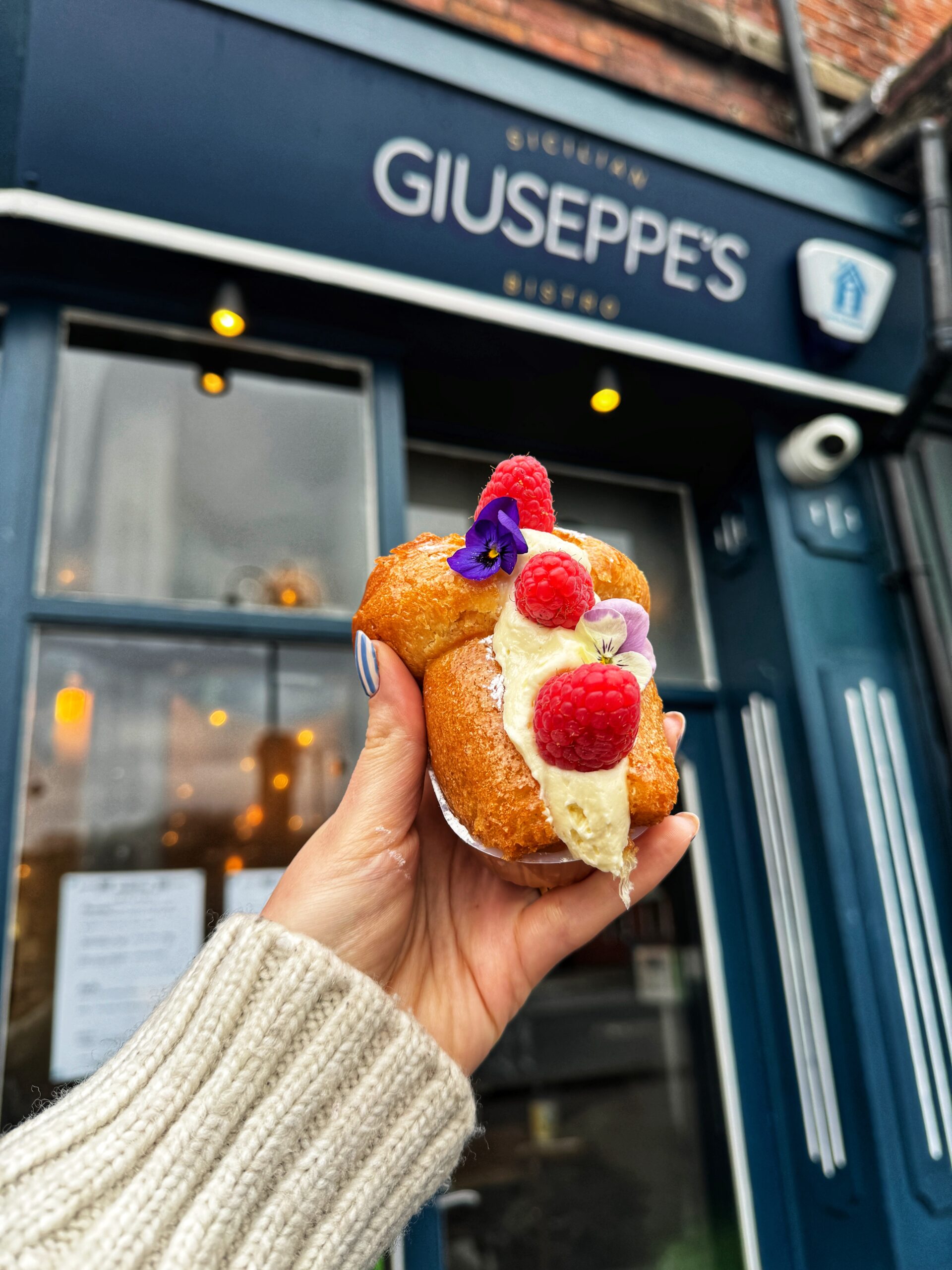 Rum baba at Giuseppe's