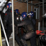 Police raids in Gorton