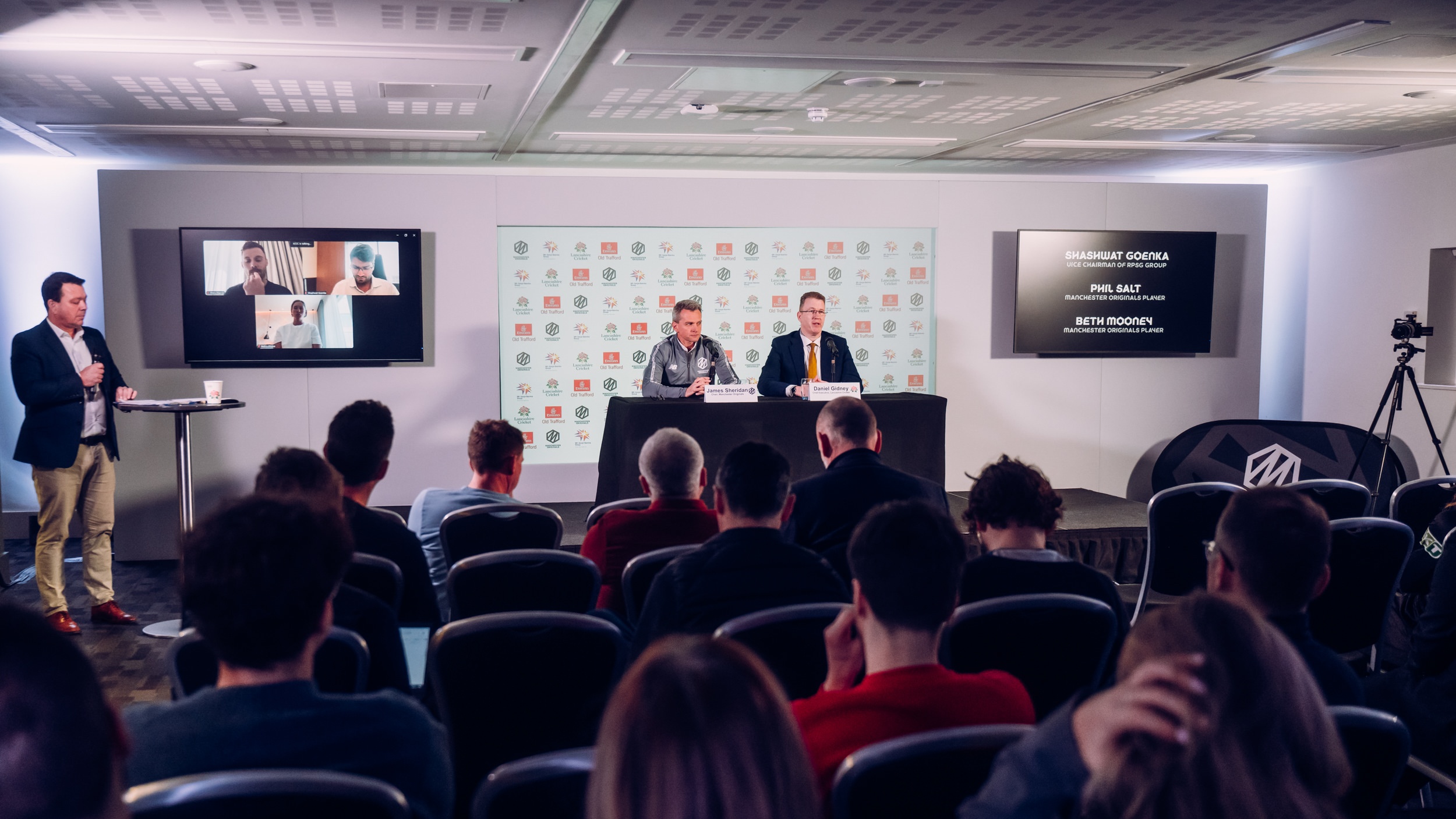 Manchester Originals new Indian Super Giants owners press conference