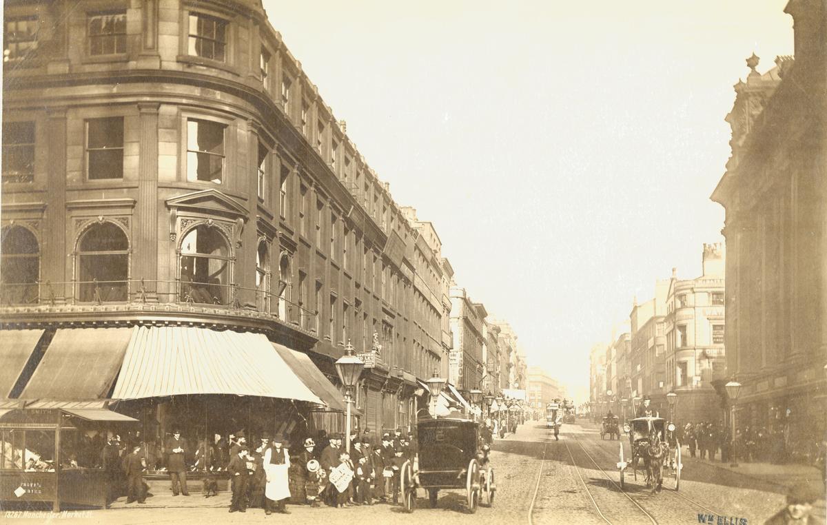 Market Street and Cross Street through the years.