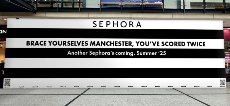 Sephora has announced a second store in the Manchester Arndale. Credit; Supplied