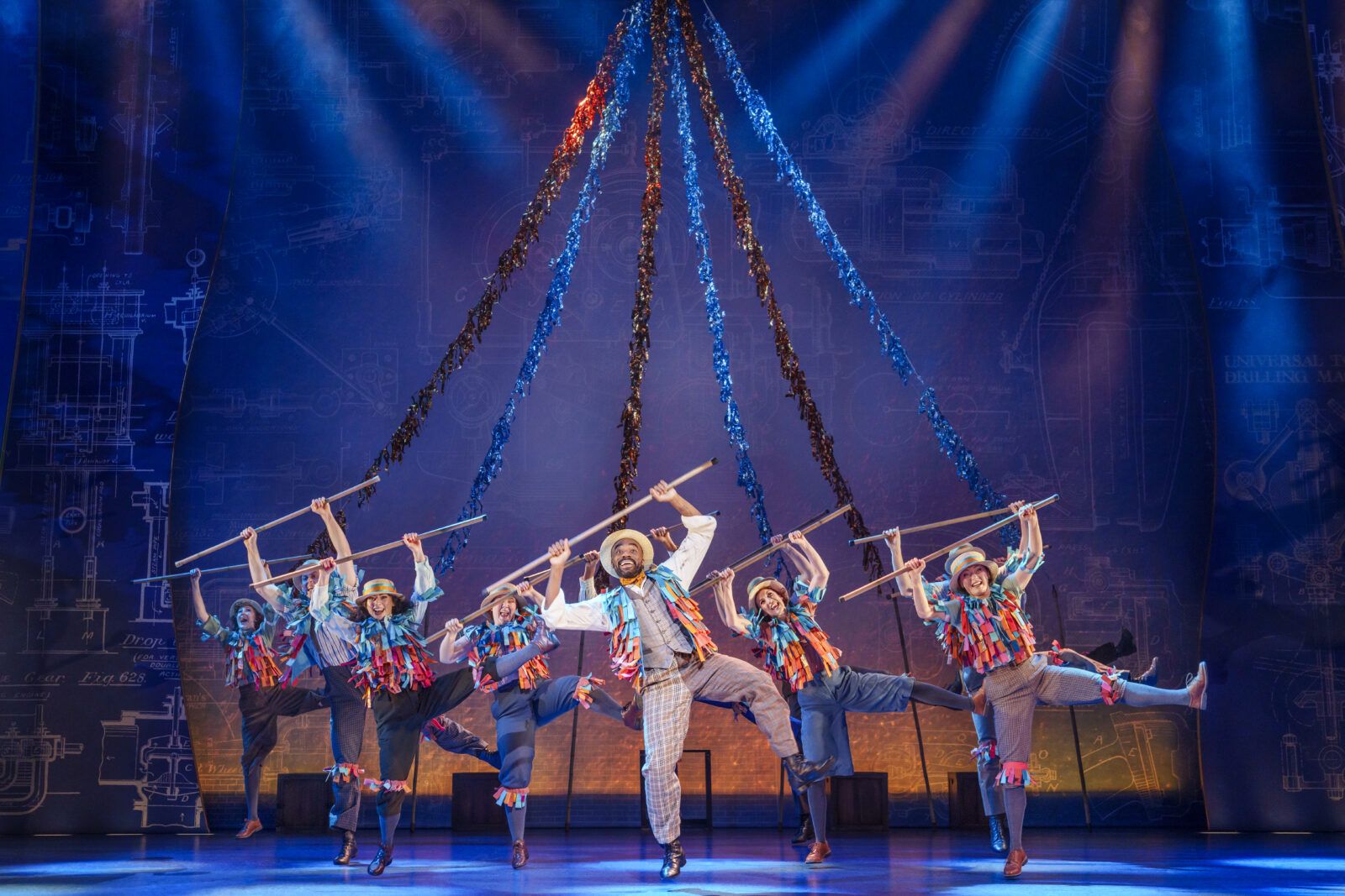 Ore Oduba in Chitty Chitty Bang Bang, which is in Manchester