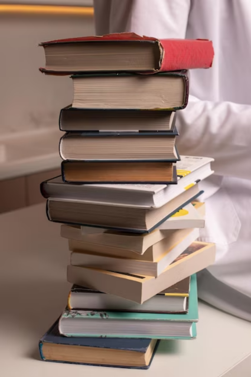 Stack of books