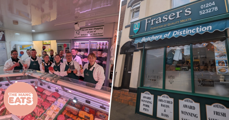 Frasers Butchers Bolton best burger in UK