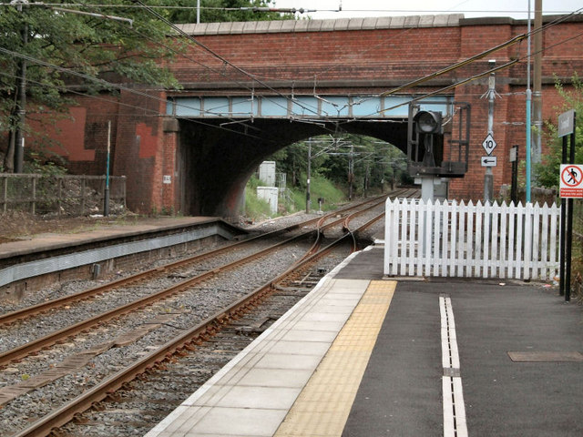 Trams were halted due to a police incident at Crumpsall this morning