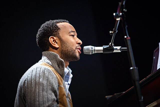 John Legend performing back in 2010 in the states.