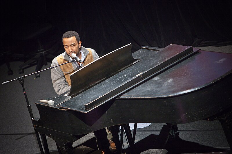 John Legend performing back in 2010 in the states.