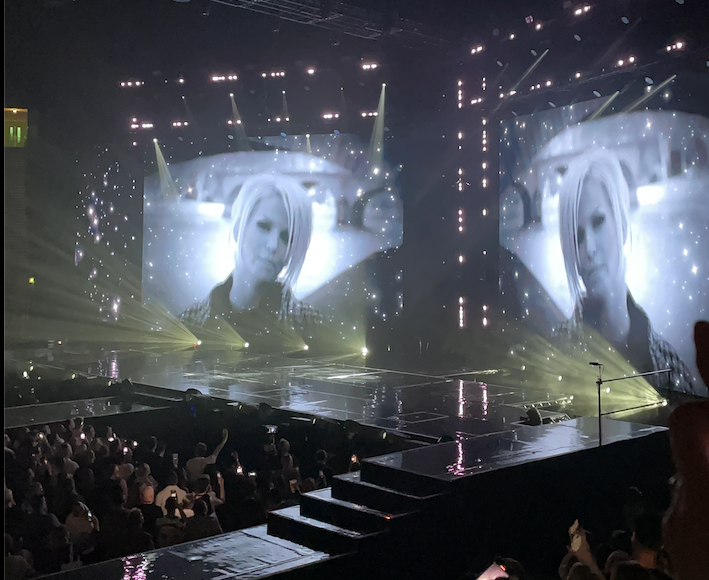 Girls Aloud featured a glorious tribute to Sarah Harding each night of the show.