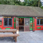 Chalet du Lac comes with its own Irish pub. Credit: Airbnb