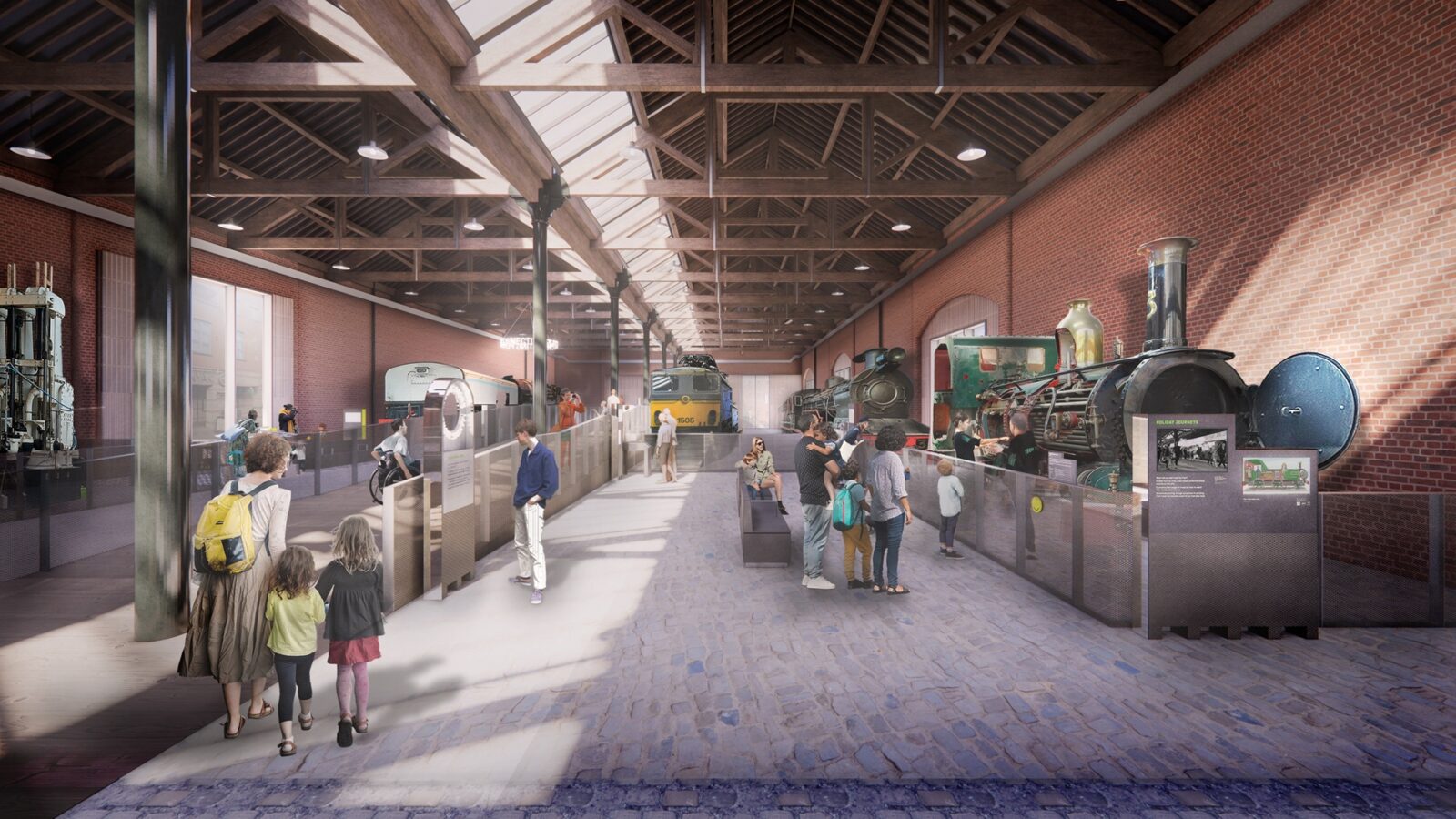 Science and Industry Museum reveals CGIs of iconic Power Hall that's been closed for years