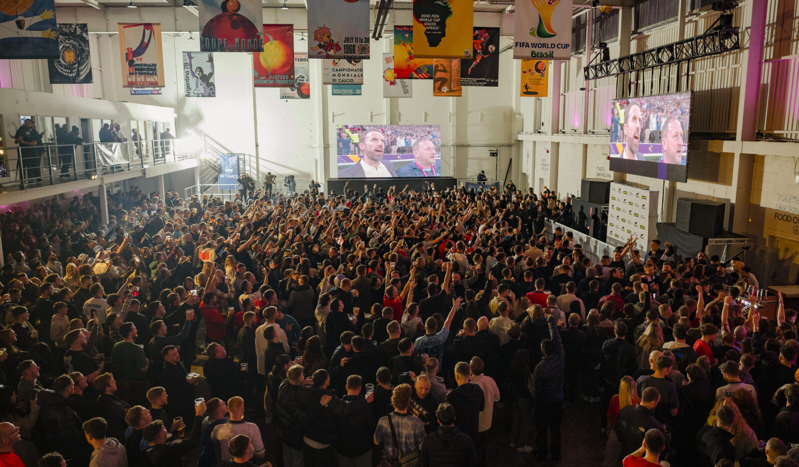 man united fan park bowlers stretford