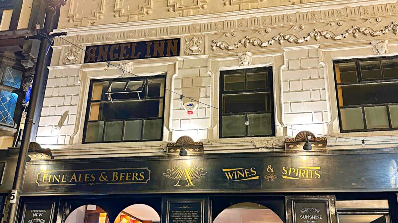 The Angel Inn pub Stockport made a grade II listed building