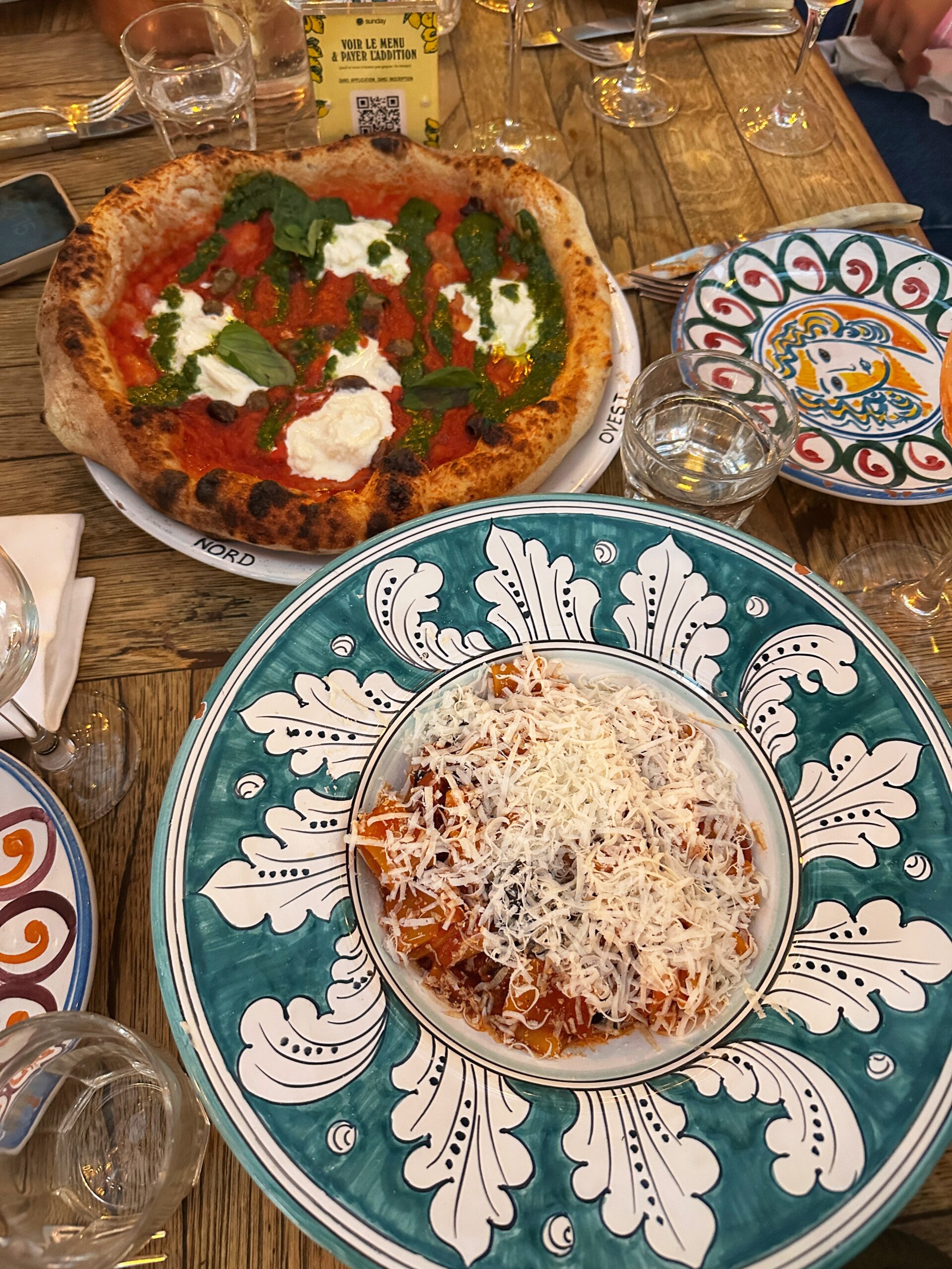Food at Big Mamma