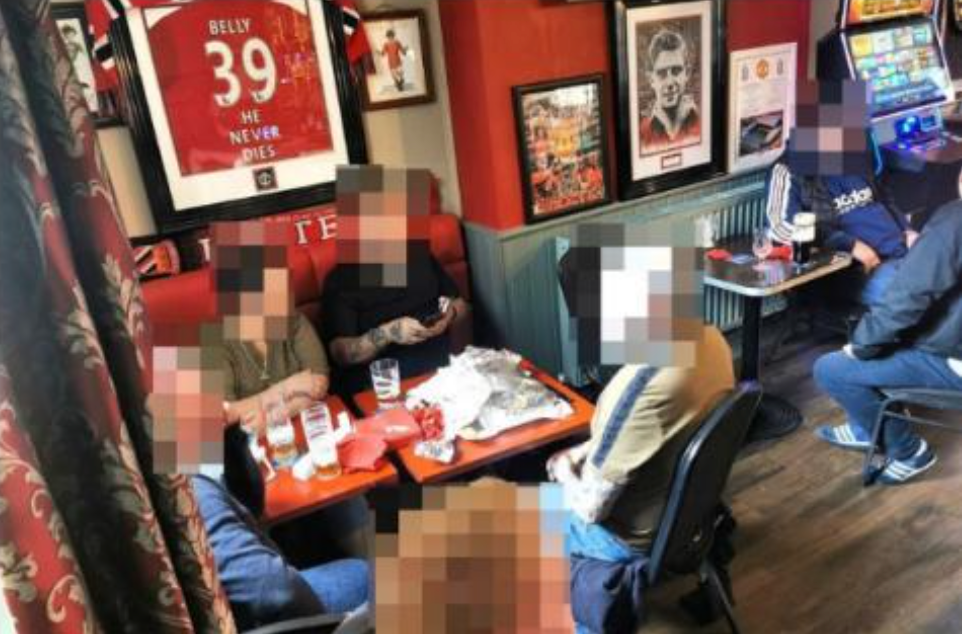 neo nazi party for hitlers bday in royton oldham