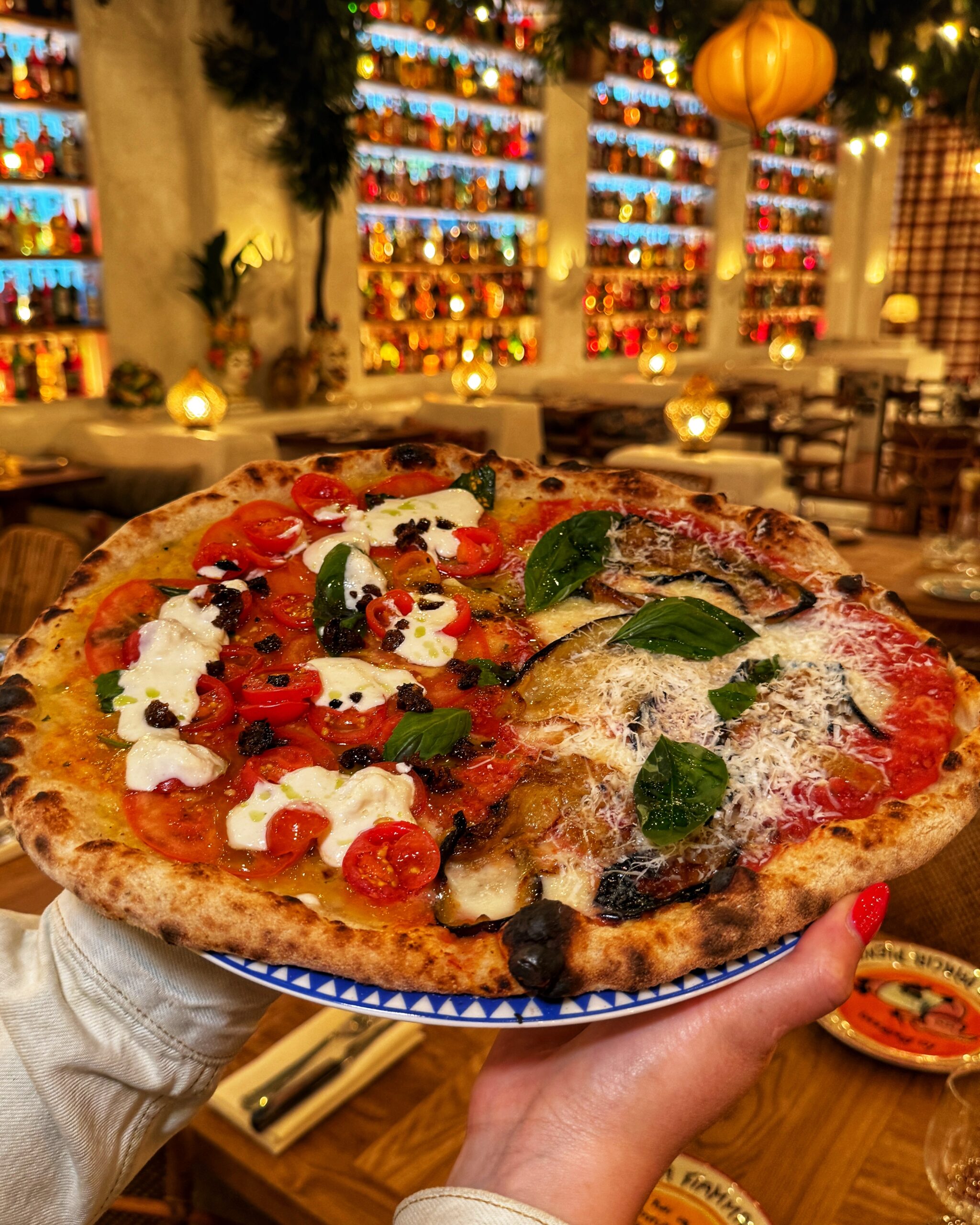 Authentic Neapolitan pizza