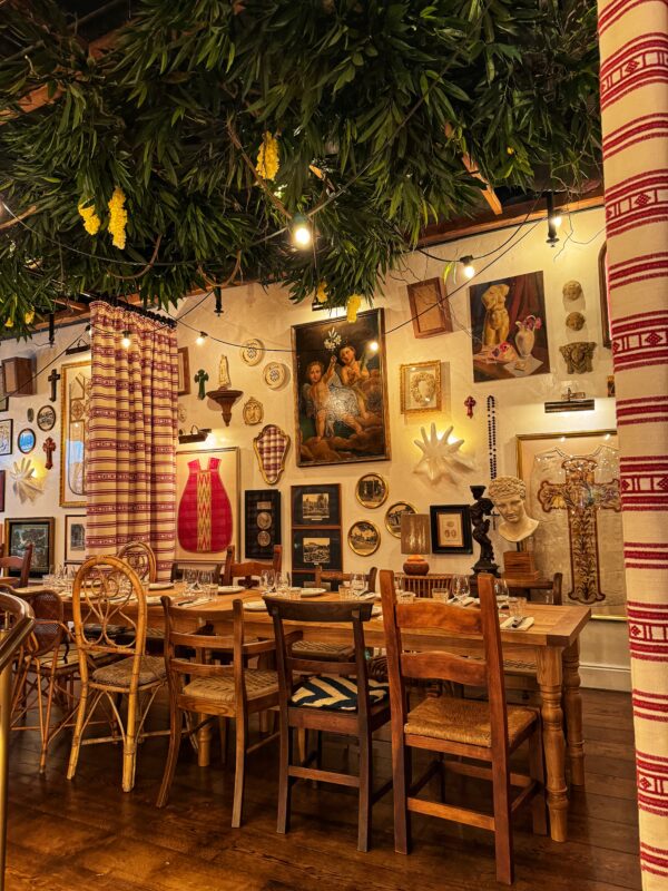 The private dining room