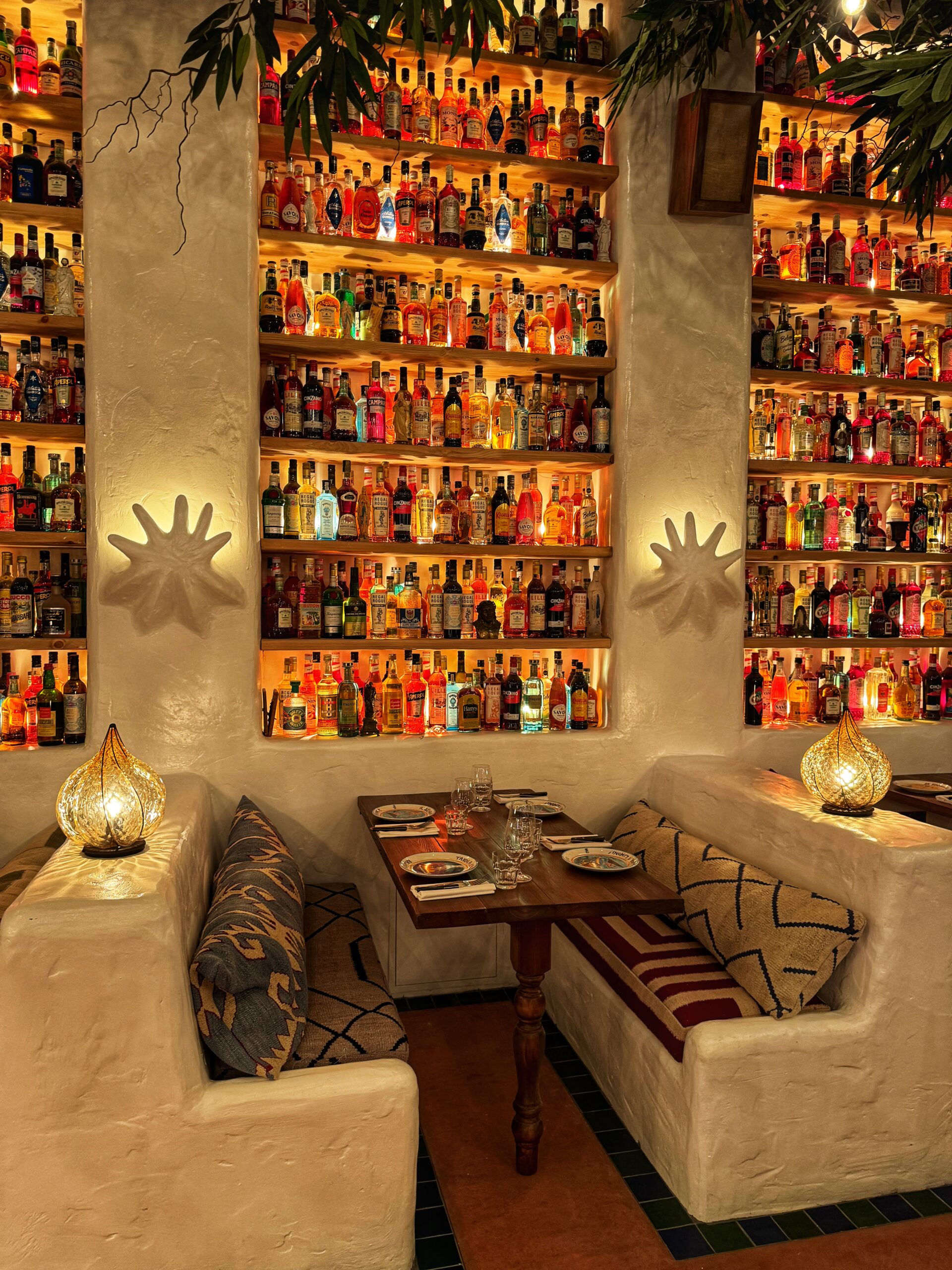 Thousands of vintage alcohol bottles