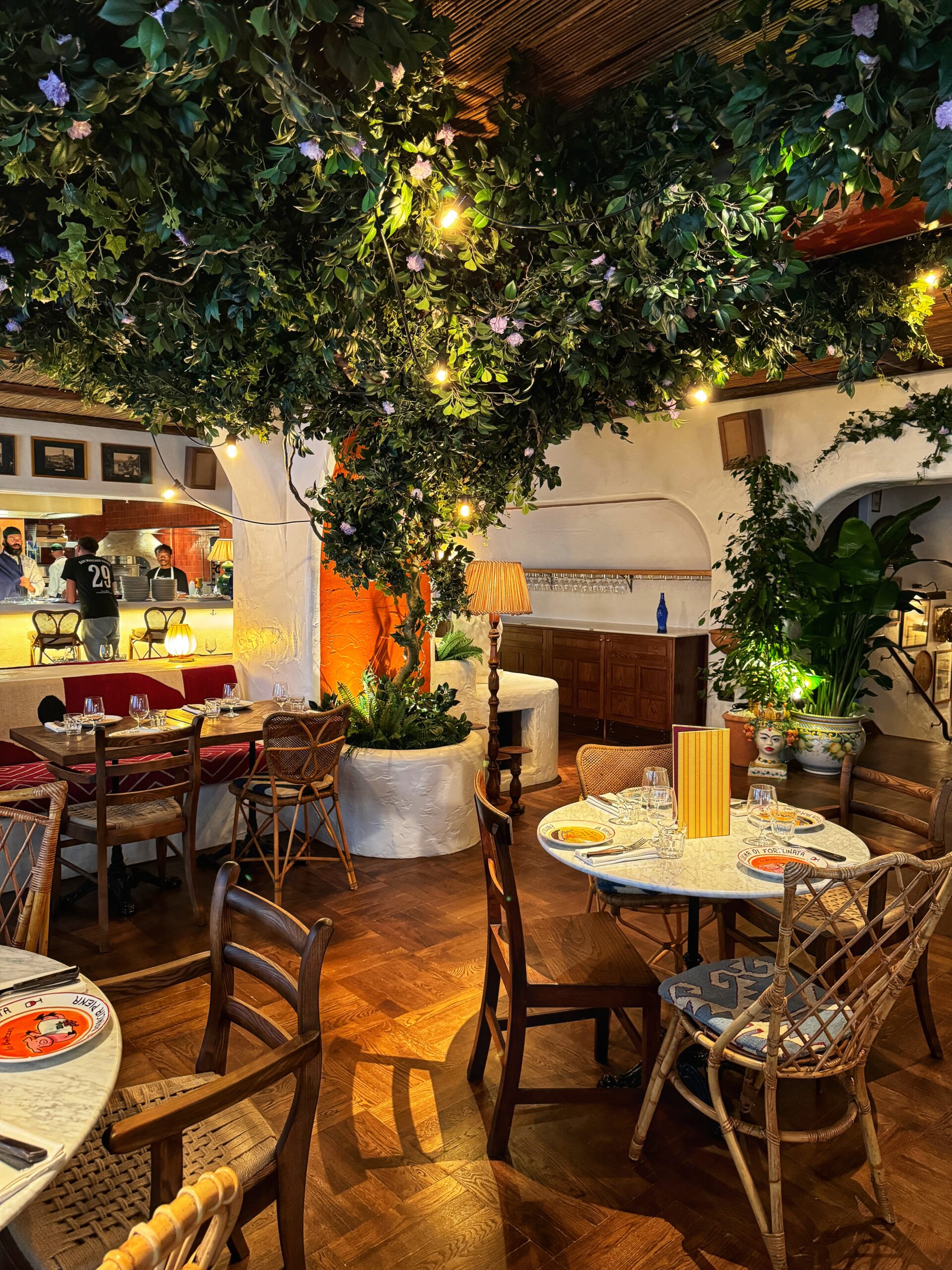 Upstairs at Circolo Popolare
