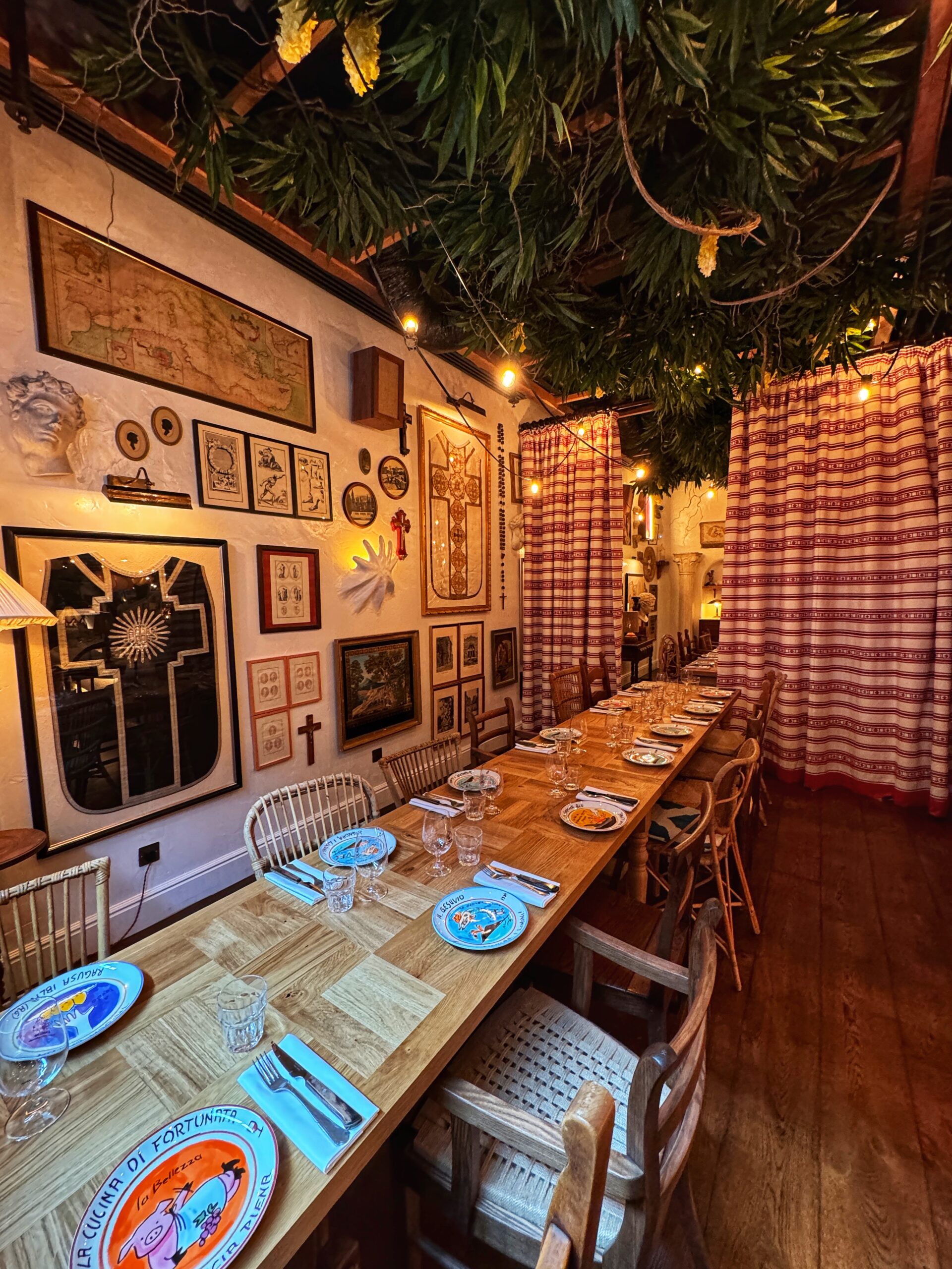 The private dining room