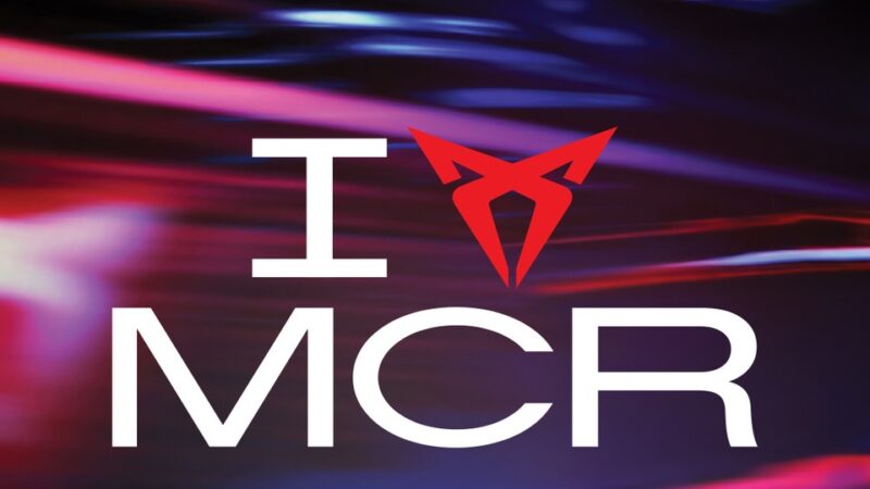 Cupra showroom opening in Manchester city centre June 2025