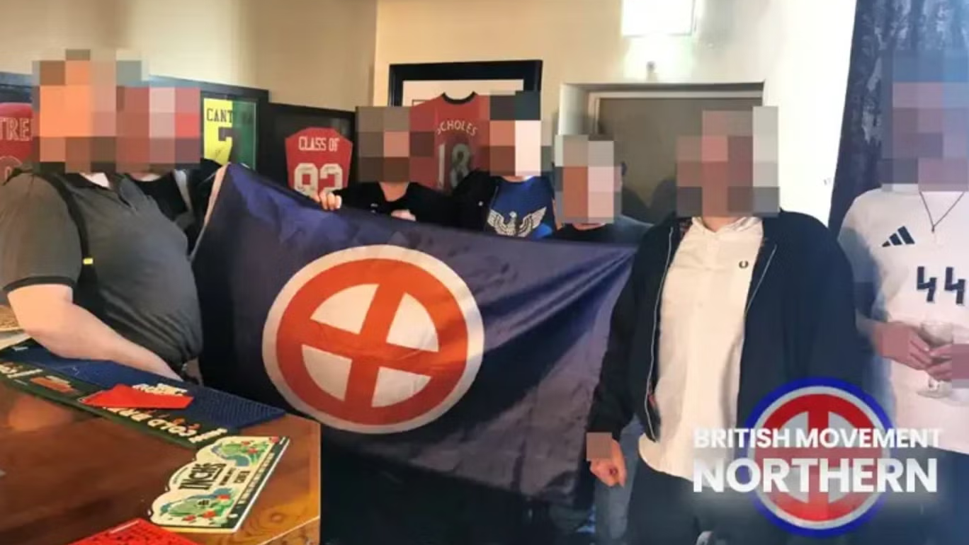 Hitler birthday party neo Nazis Oldham pub
