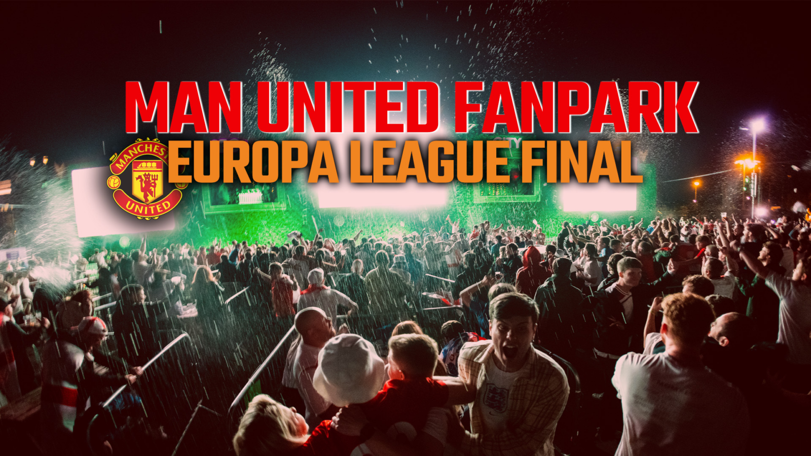 man united fan zone manchester europa league