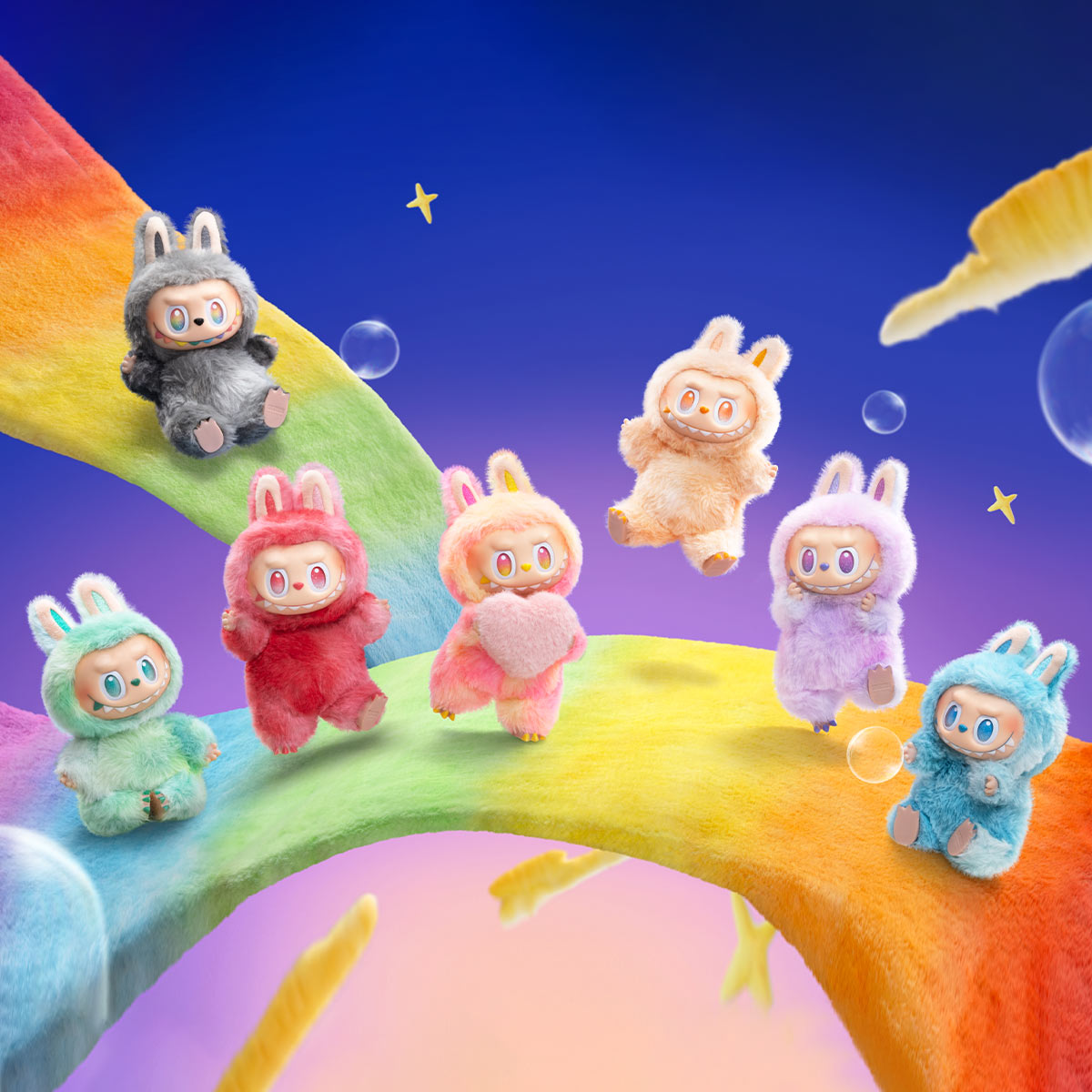 There's a huge amount of Labubu toy characters available to collect.