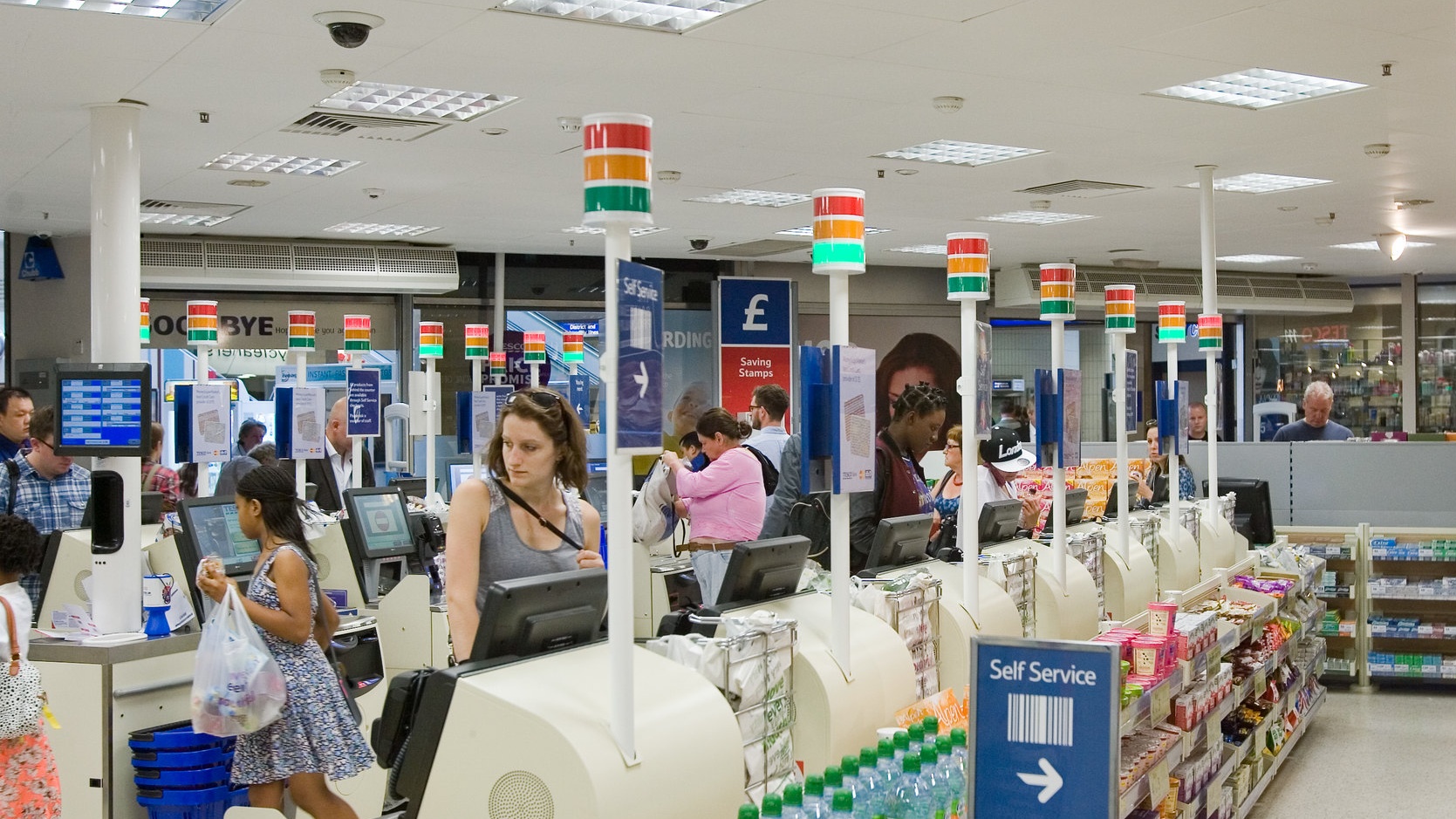 Tesco VAR self checkout video