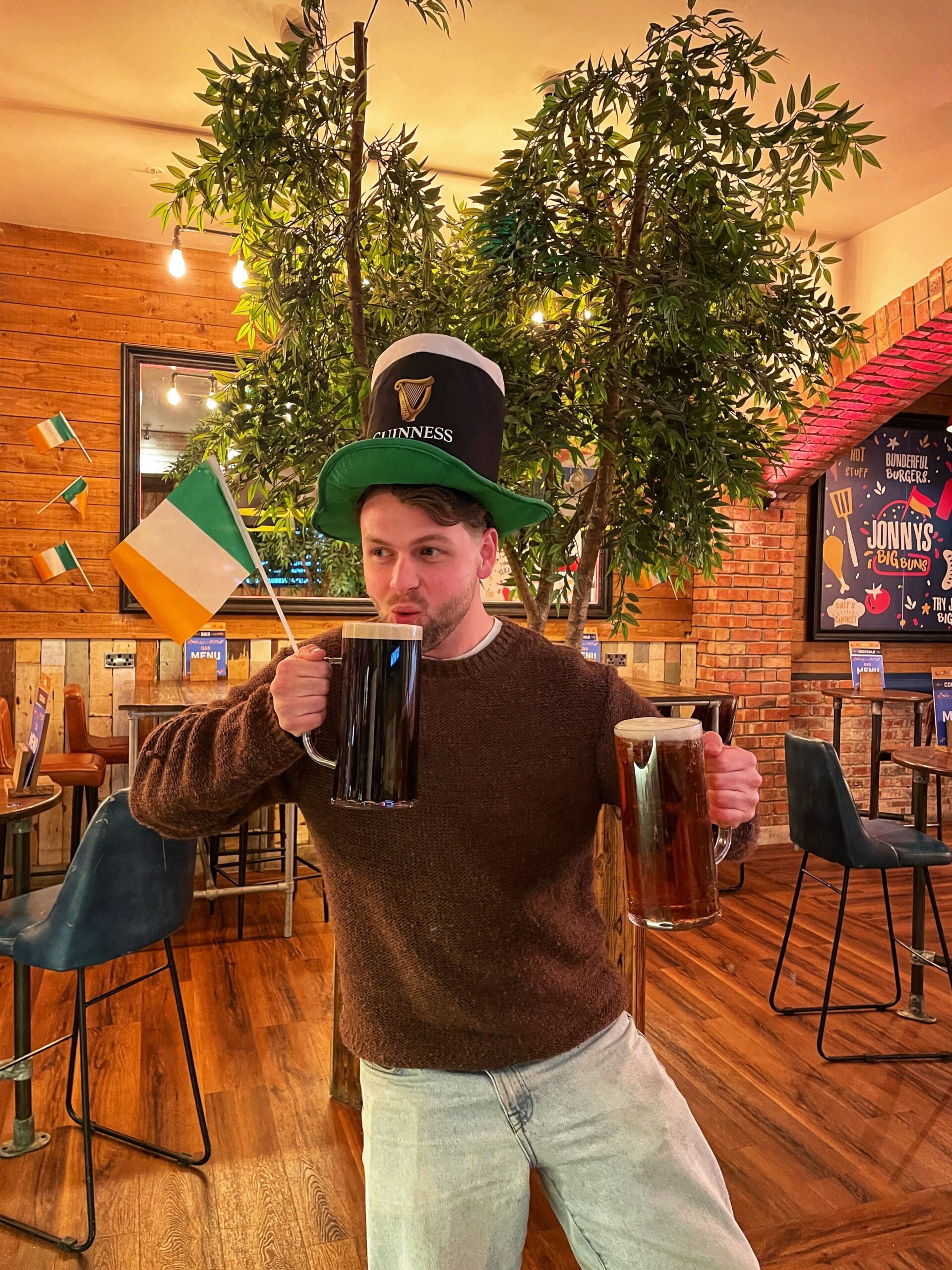 A Manchester club night all about hats? This Guinness one seems very fitting.