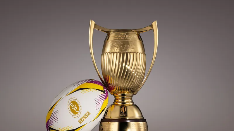 Women's Rugby World Cup 2025 trophy coming to Manhester