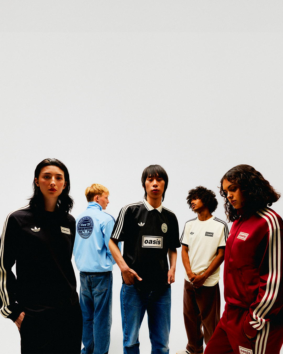 The adidas Originals x Oasis Live ‘25 apparel