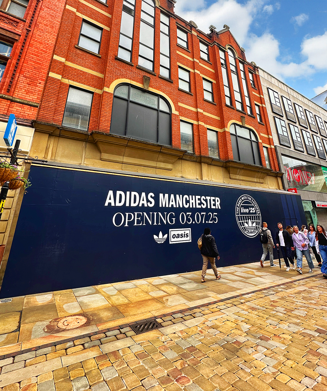 adidas and Oasis launch exclusive 90s-inspired collection with new Manchester store