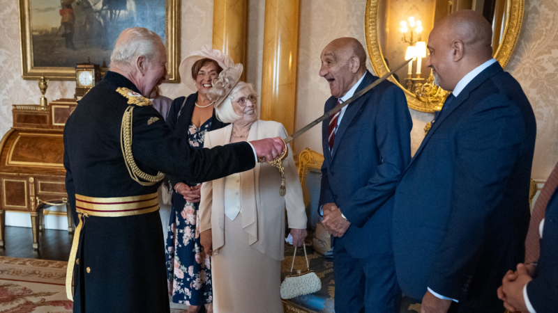 Billy Boston first knight in rugby league history
