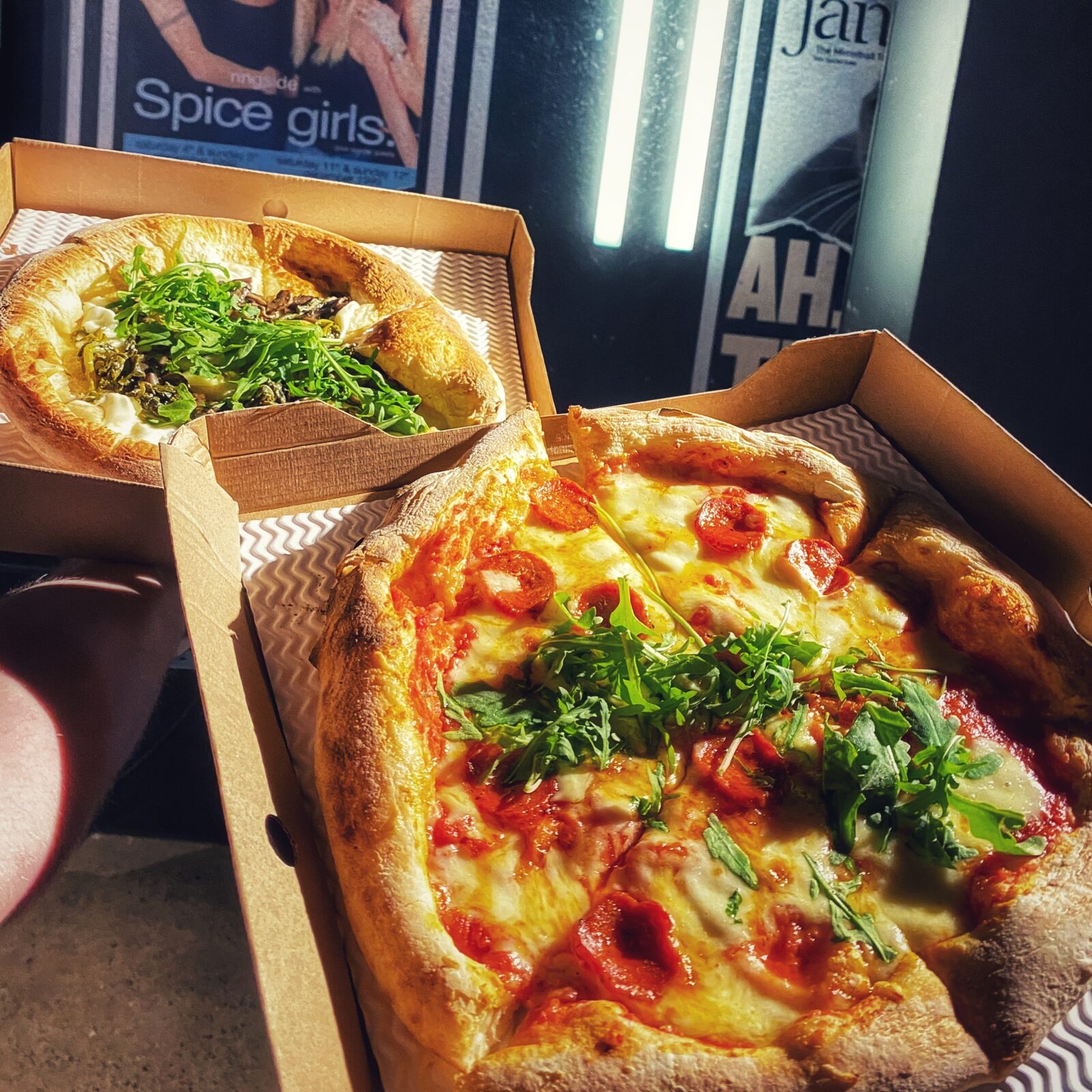 food menu at co-op live